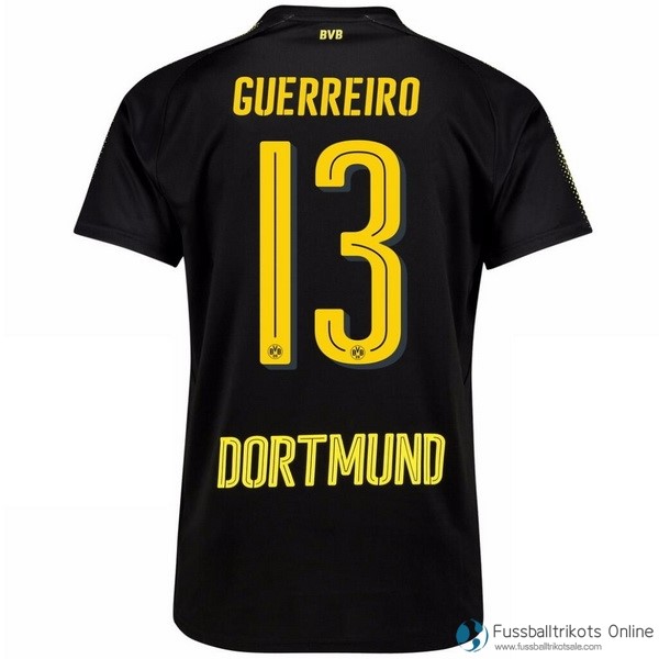 Borussia Dortmund Trikot Auswarts Guerreiro 2017-18 Fussballtrikots Günstig